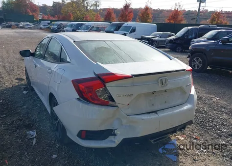 2019 Honda Civic Sport из США, поврежденный, VIN 2HGFC2F87KH533487